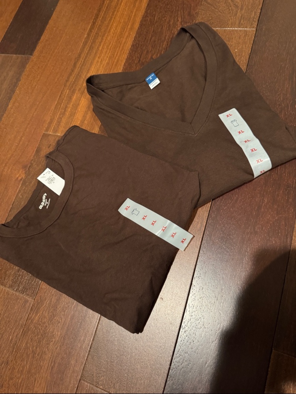 Old Navy NWT Brown cotton short sleeve tee shirt bundle (2) size XL - Picture 7 of 13